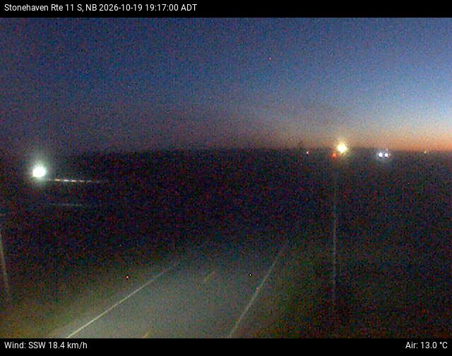 Web Cam image of Stonehaven (NB Highway 11)
