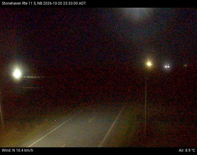 Web Cam image of Stonehaven (NB Highway 11)