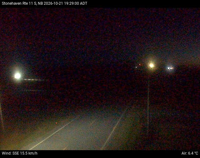 Web Cam image of Stonehaven (NB Highway 11)
