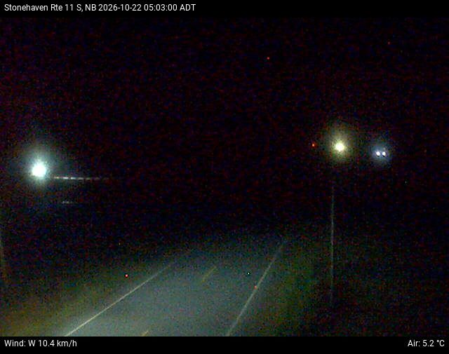 Web Cam image of Stonehaven (NB Highway 11)