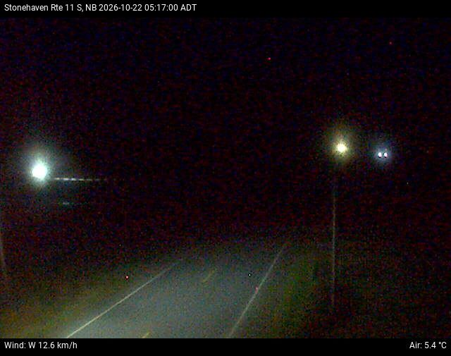 Web Cam image of Stonehaven (NB Highway 11)