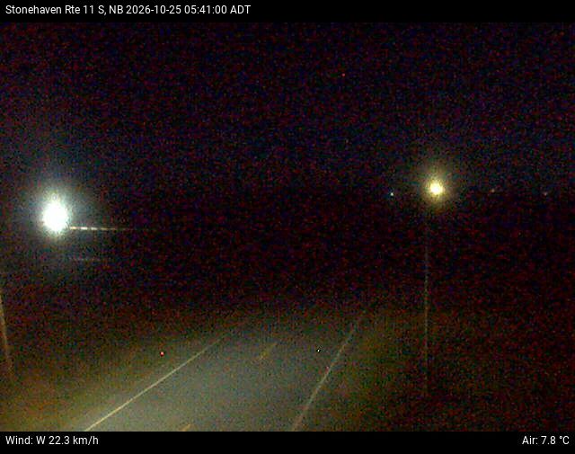 Web Cam image of Stonehaven (NB Highway 11)