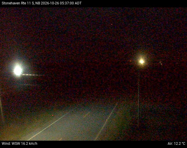 Web Cam image of Stonehaven (NB Highway 11)