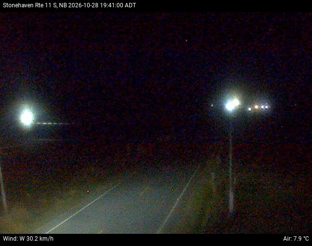 Web Cam image of Stonehaven (NB Highway 11)