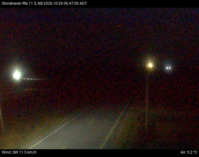 Web Cam image of Stonehaven (NB Highway 11)