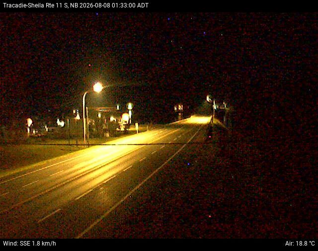 Web Cam image of Tracadie-Sheila (NB Highway 11)