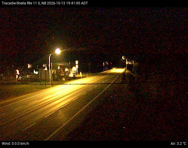 Web Cam image of Tracadie-Sheila (NB Highway 11)