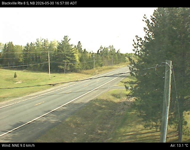 Web Cam image of Blackville (NB Highway 8)