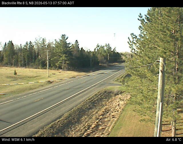 Web Cam image of Blackville (NB Highway 8)