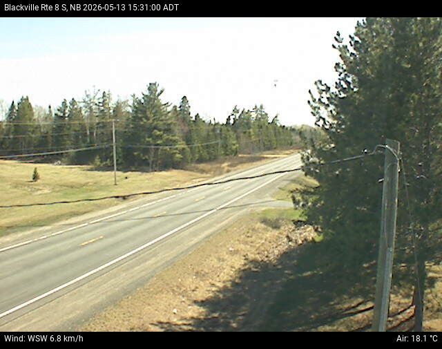 Web Cam image of Blackville (NB Highway 8)