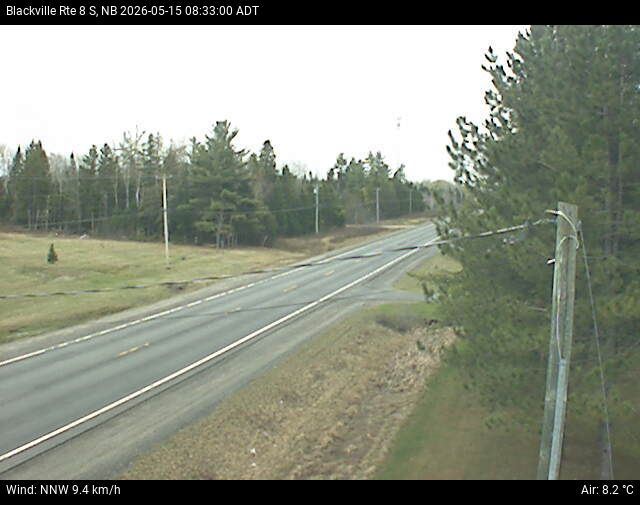 Web Cam image of Blackville (NB Highway 8)