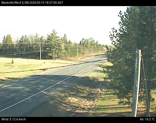 Web Cam image of Blackville (NB Highway 8)
