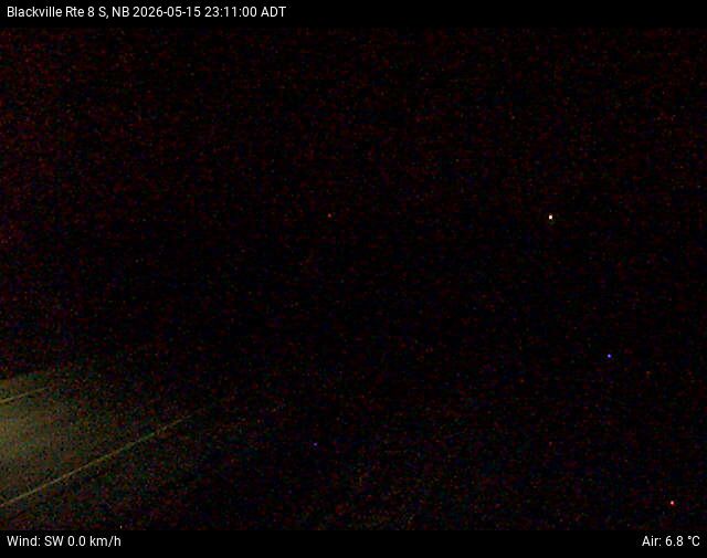 Web Cam image of Blackville (NB Highway 8)