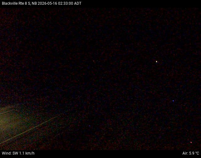 Web Cam image of Blackville (NB Highway 8)