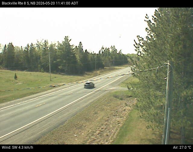 Web Cam image of Blackville (NB Highway 8)