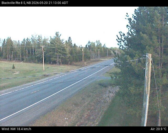Web Cam image of Blackville (NB Highway 8)