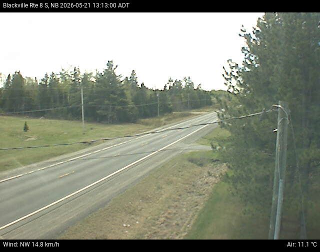 Web Cam image of Blackville (NB Highway 8)