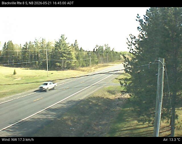 Web Cam image of Blackville (NB Highway 8)