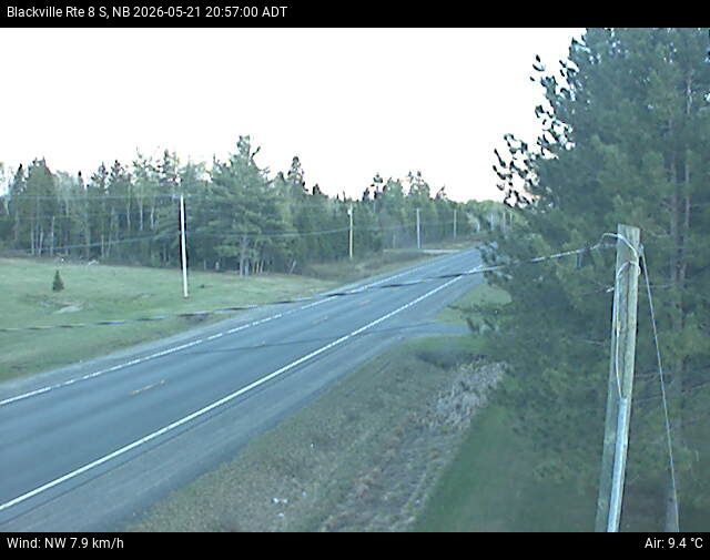 Web Cam image of Blackville (NB Highway 8)