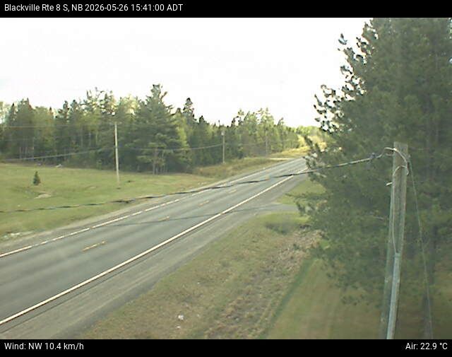 Web Cam image of Blackville (NB Highway 8)