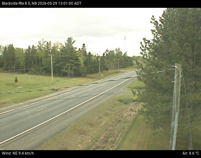 Web Cam image of Blackville (NB Highway 8)