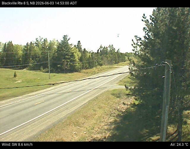 Web Cam image of Blackville (NB Highway 8)