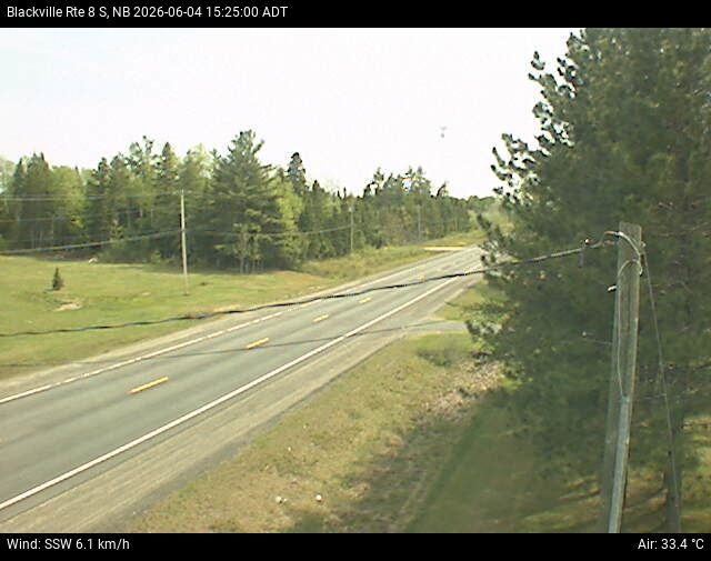 Web Cam image of Blackville (NB Highway 8)