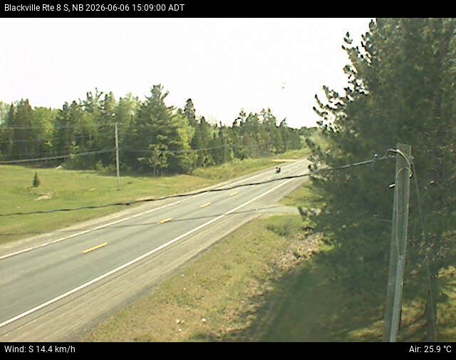 Web Cam image of Blackville (NB Highway 8)