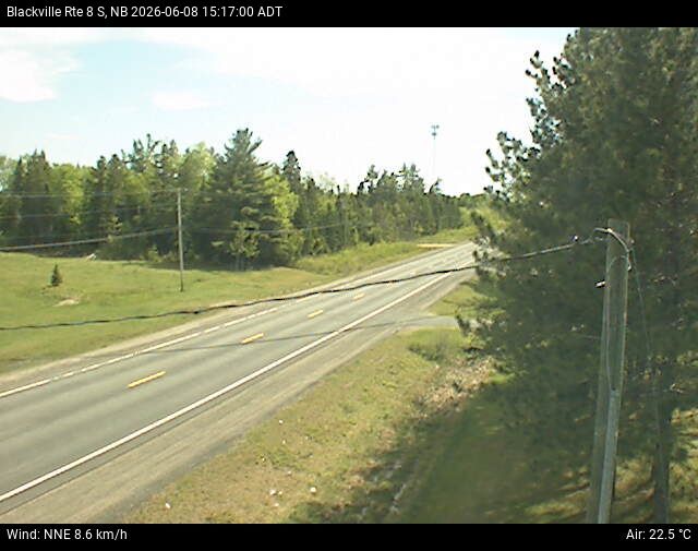Web Cam image of Blackville (NB Highway 8)