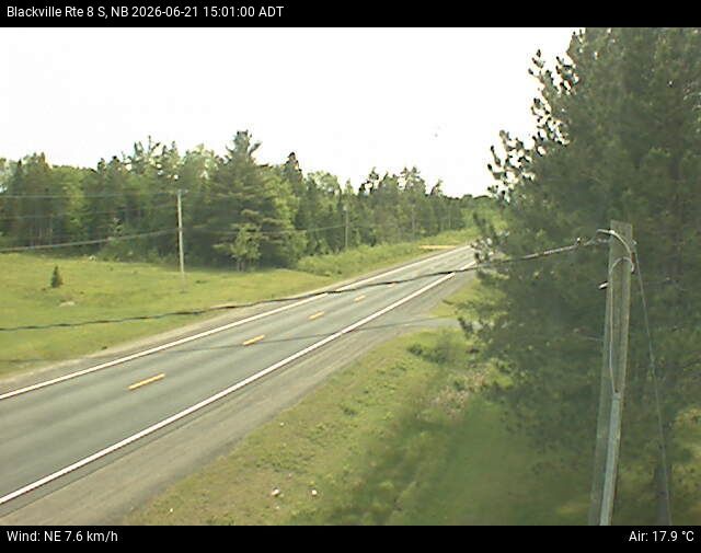 Web Cam image of Blackville (NB Highway 8)