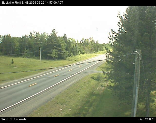 Web Cam image of Blackville (NB Highway 8)