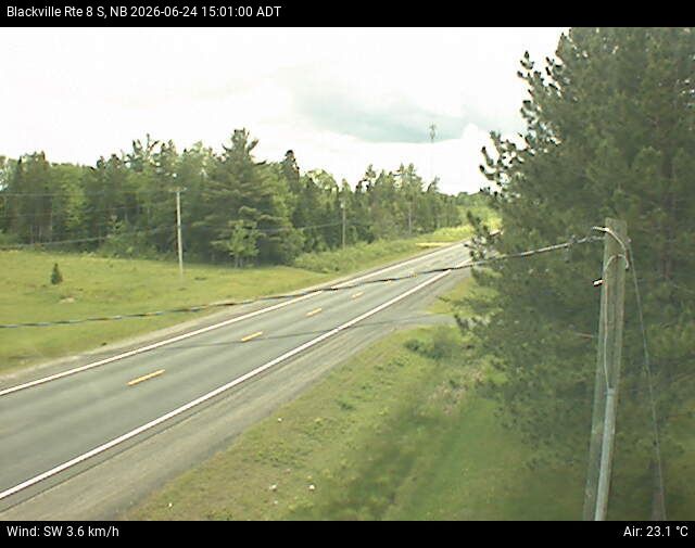 Web Cam image of Blackville (NB Highway 8)