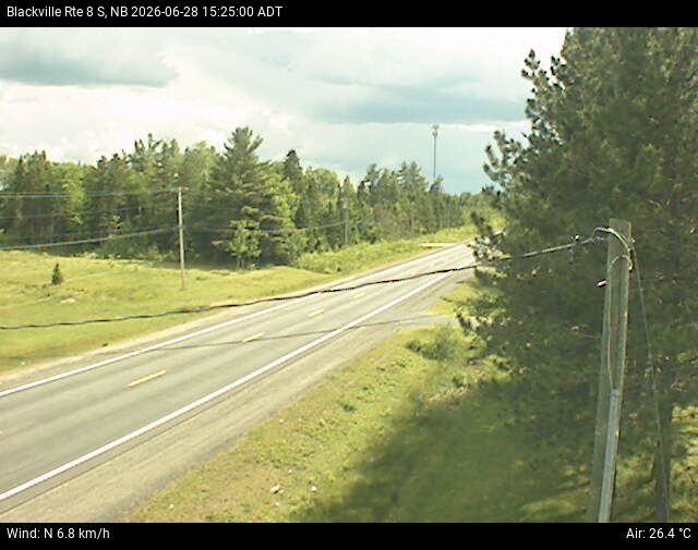 Web Cam image of Blackville (NB Highway 8)