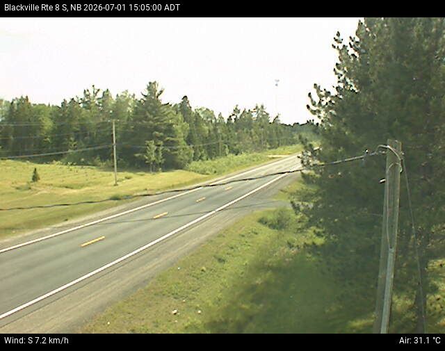Web Cam image of Blackville (NB Highway 8)