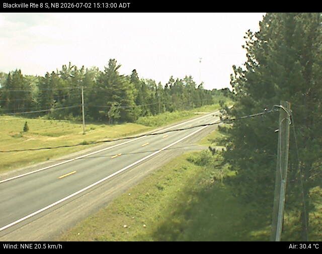 Web Cam image of Blackville (NB Highway 8)