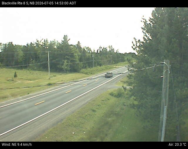 Web Cam image of Blackville (NB Highway 8)