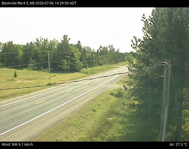 Web Cam image of Blackville (NB Highway 8)