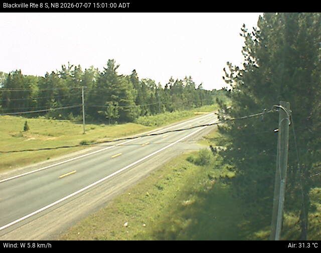 Web Cam image of Blackville (NB Highway 8)