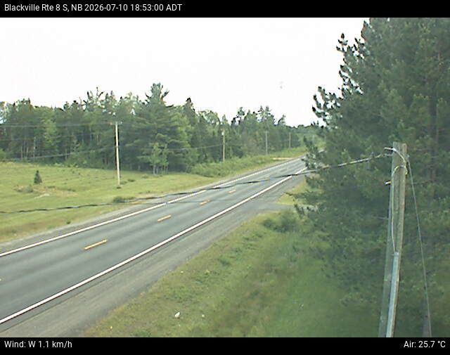Web Cam image of Blackville (NB Highway 8)