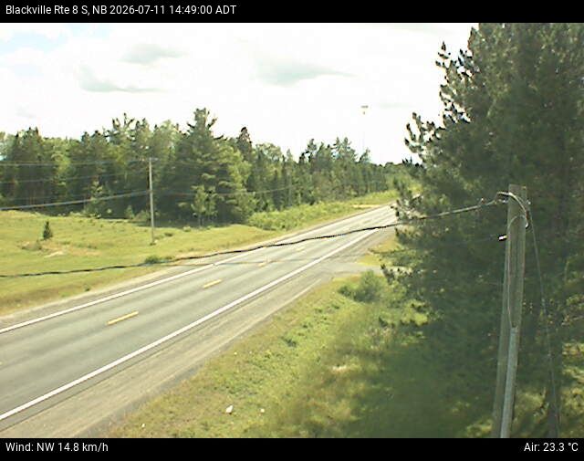 Web Cam image of Blackville (NB Highway 8)