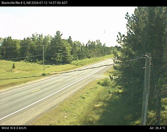 Web Cam image of Blackville (NB Highway 8)