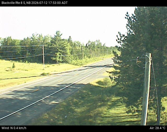 Web Cam image of Blackville (NB Highway 8)