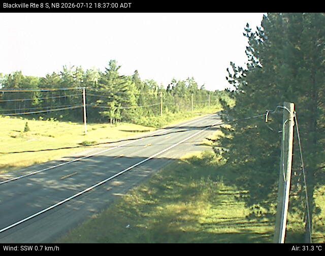 Web Cam image of Blackville (NB Highway 8)