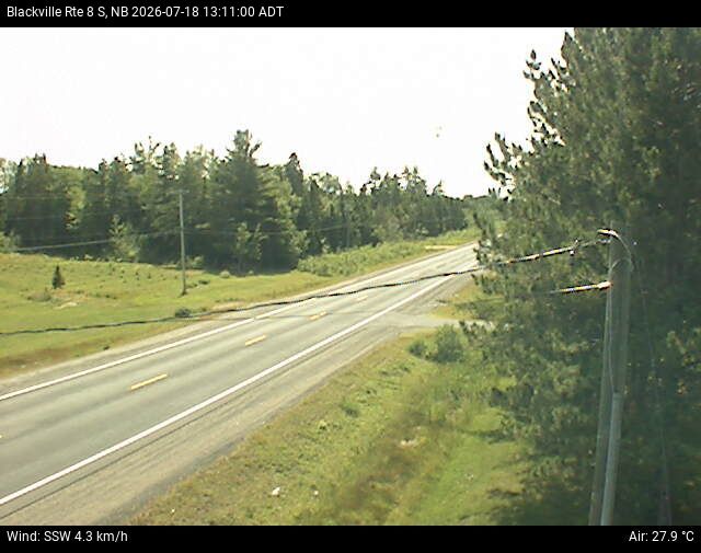 Web Cam image of Blackville (NB Highway 8)