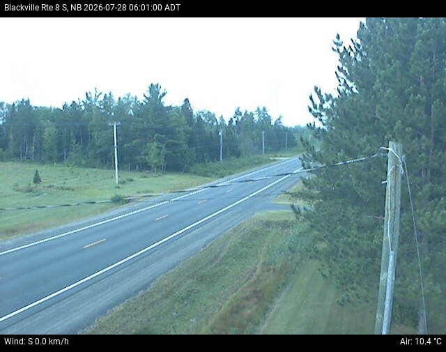 Web Cam image of Blackville (NB Highway 8)