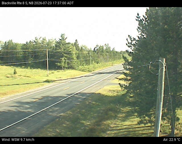 Web Cam image of Blackville (NB Highway 8)
