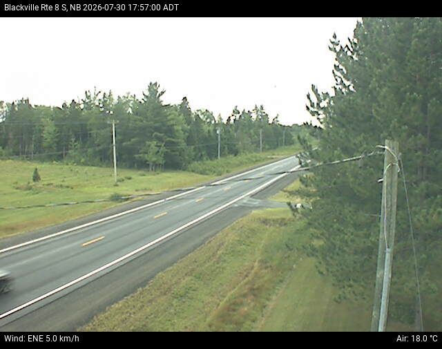 Web Cam image of Blackville (NB Highway 8)
