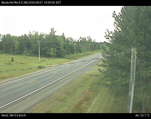Web Cam image of Blackville (NB Highway 8)