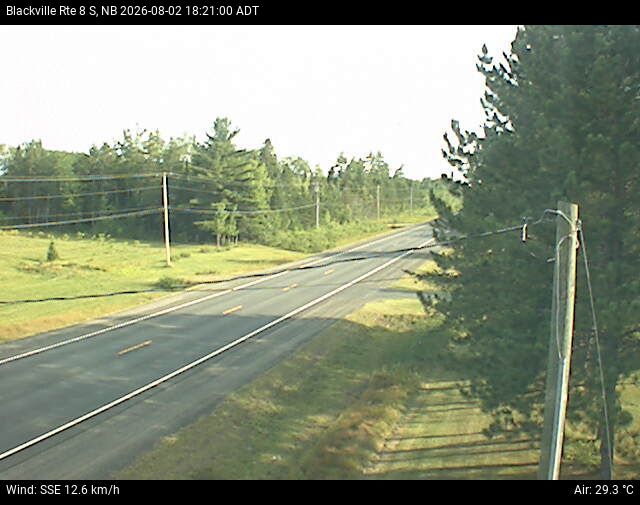 Web Cam image of Blackville (NB Highway 8)