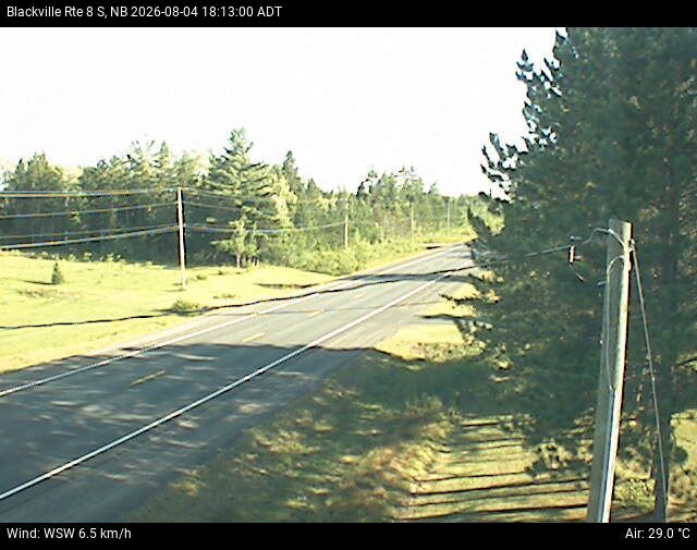 Web Cam image of Blackville (NB Highway 8)